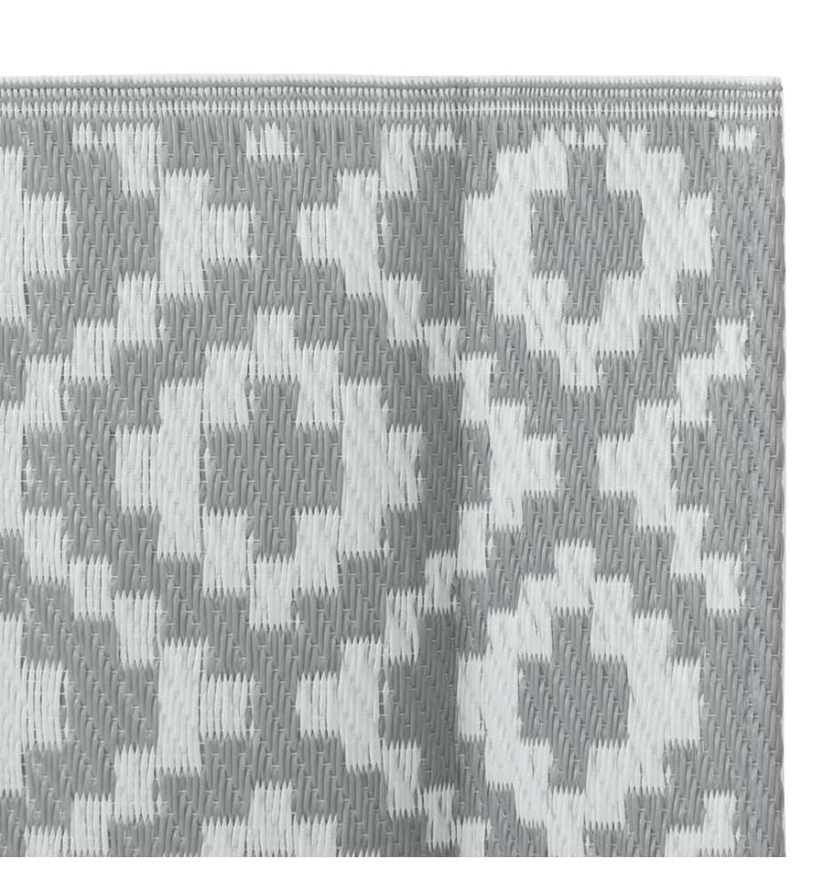 Outdoor-Teppich ARAKIL Grau 80x150 cm PP