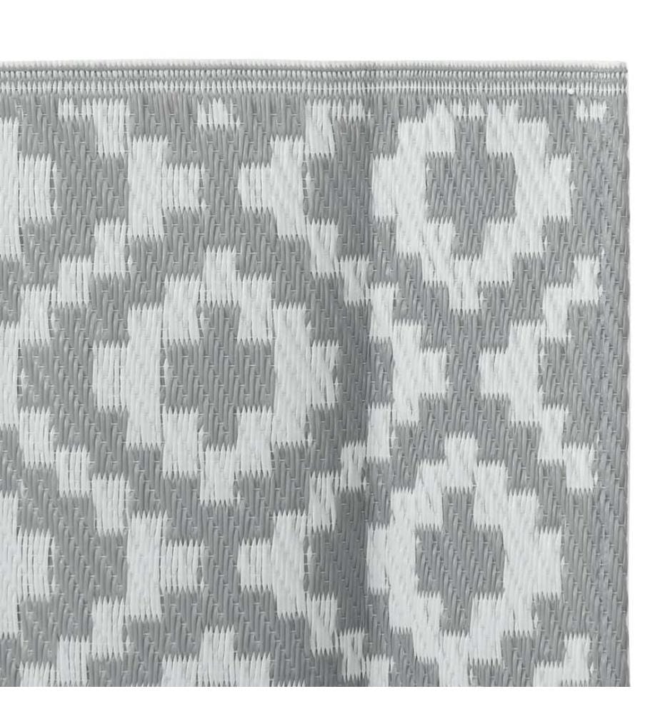 Outdoor-Teppich ARAKIL Grau 160x230 cm PP