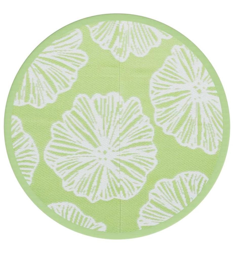 Outdoor-Teppich ARAKIL Grün Ø120 cm PP