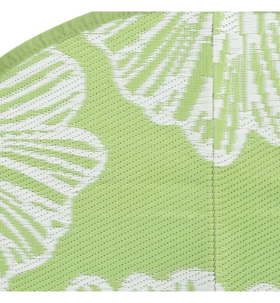 Outdoor-Teppich ARAKIL Grün Ø120 cm PP