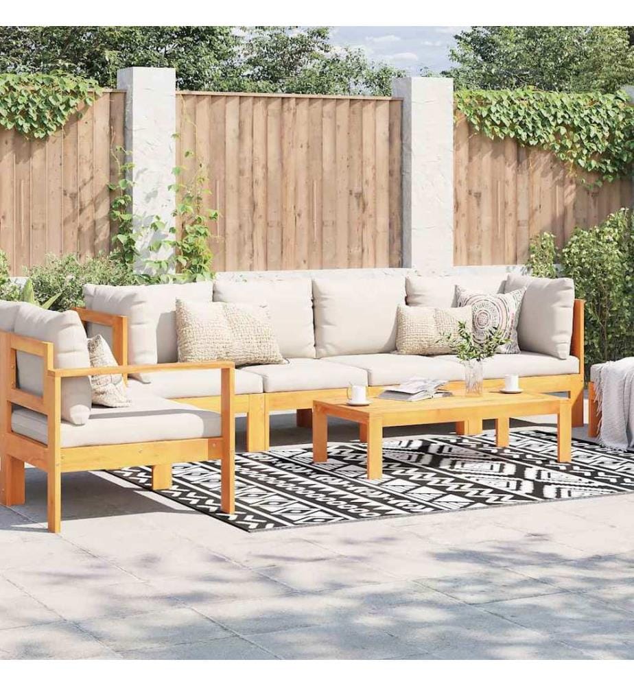 Outdoor-Teppich ARAKIL Schwarz 160x230 cm PP