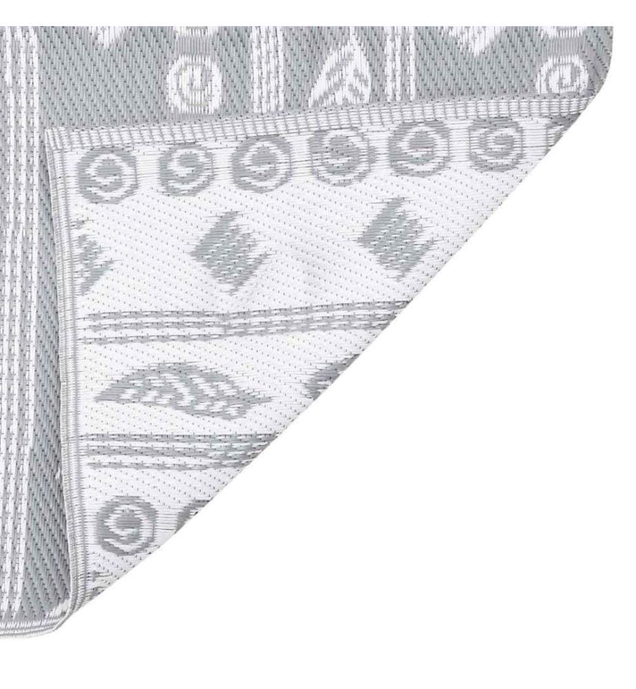 Outdoor-Teppich ARAKIL Grau 120x180 cm PP