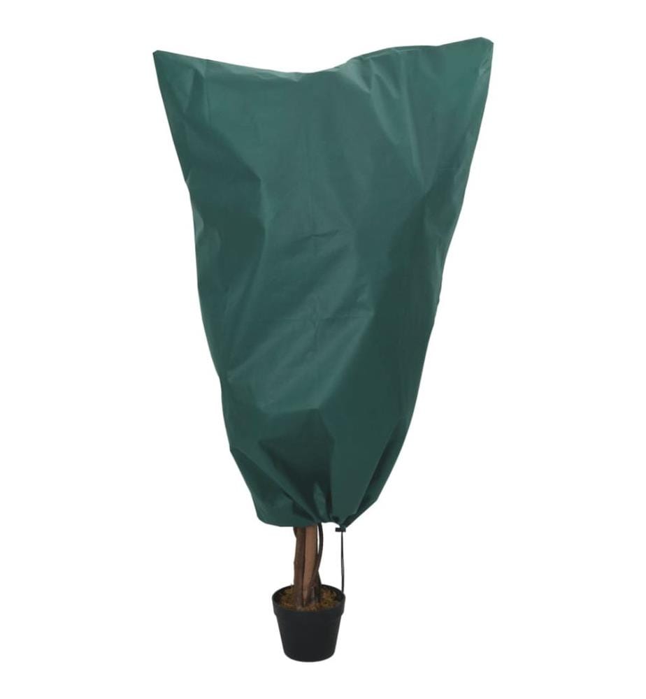 Housses de protection pour plantes avec cordon de serrage 8 pcs