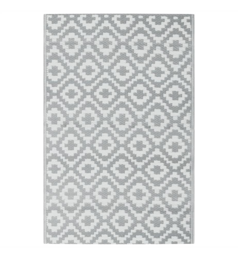 Outdoor-Teppich ARAKIL Grau 190x290 cm PP