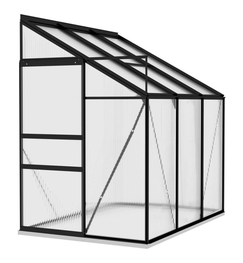 Serre Anthracite Aluminium 3,97 m³