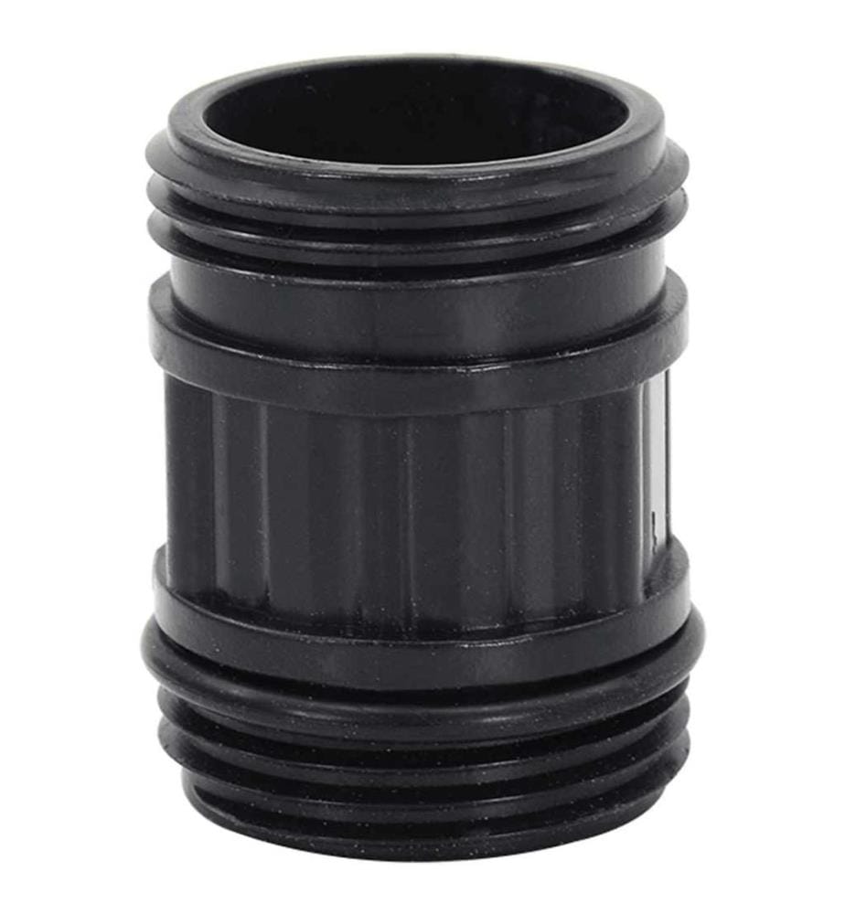 Tuyau d'aspiration avec raccords en PVC noir 1' 7 m PVC