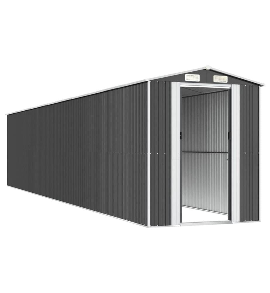 Abri de jardin Anthracite 192x1021x223 cm Métal galvanisé