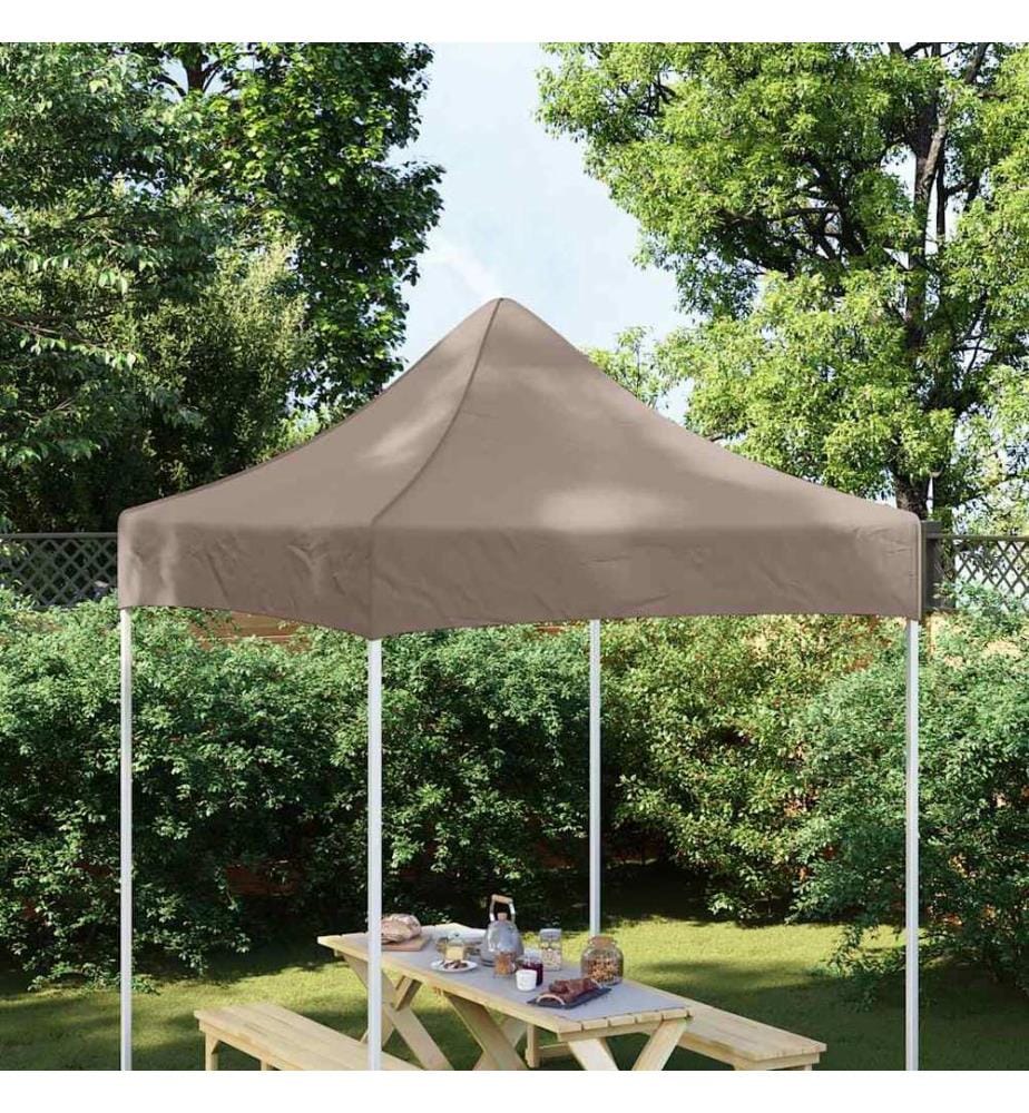 Partyzelt-Dach 2x2 m Taupe 270 g/m²