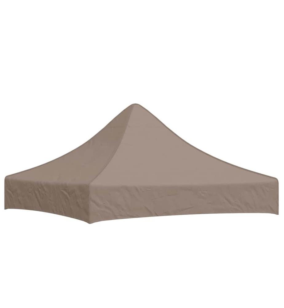 Partyzelt-Dach 2x2 m Taupe 270 g/m²
