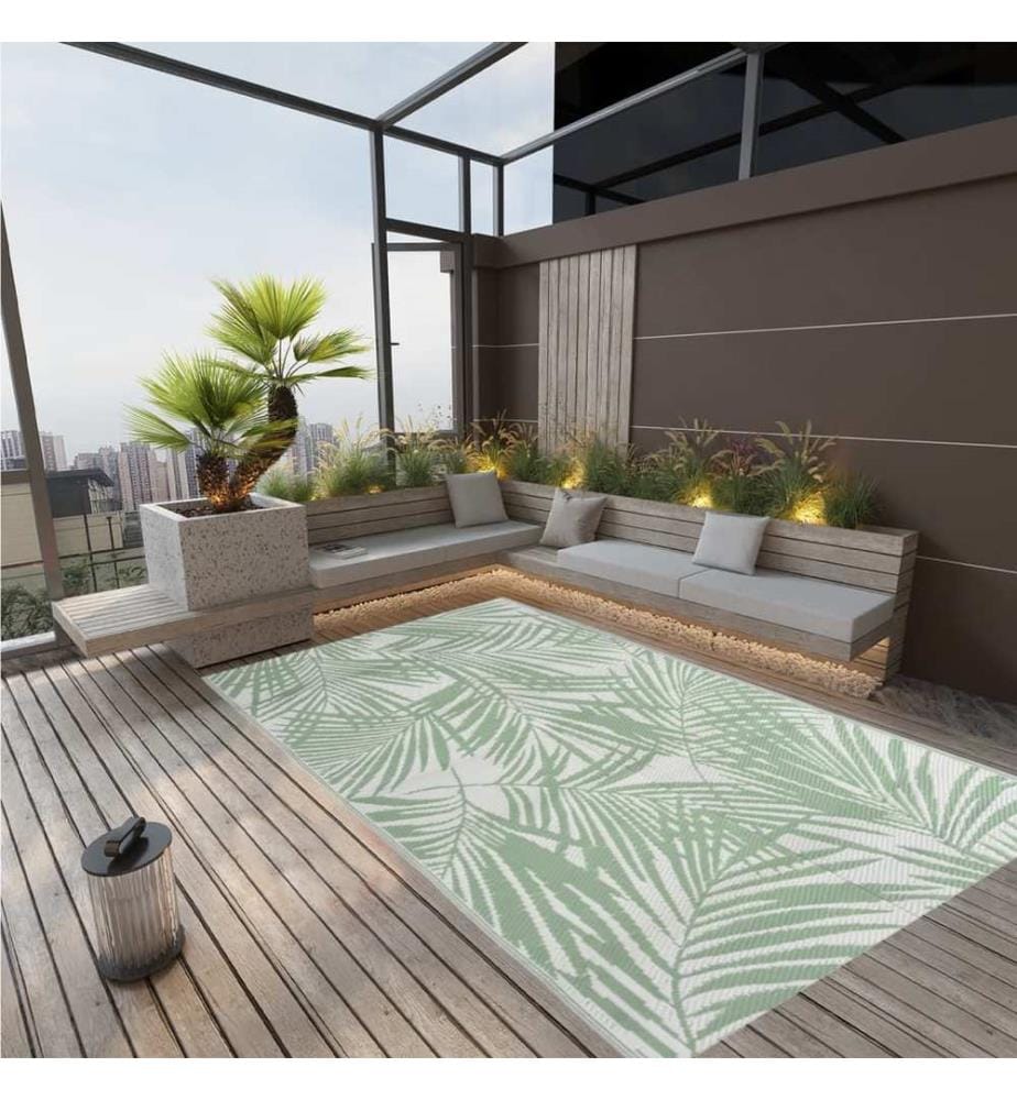 Tapis d'extérieur ARAKIL Vert 140x200 cm PP