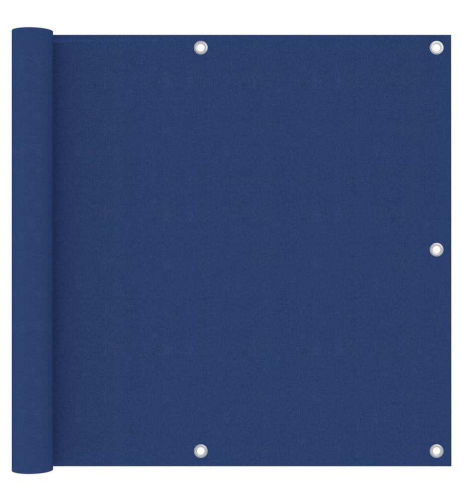 Écran de balcon Bleu 90x300 cm Tissu Oxford