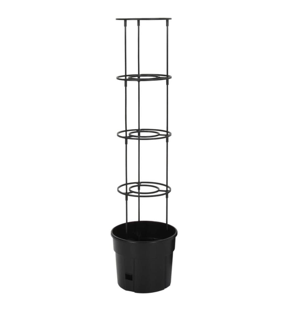Tomatentopf Anthrazit Ø29,5x115 cm Polypropylen