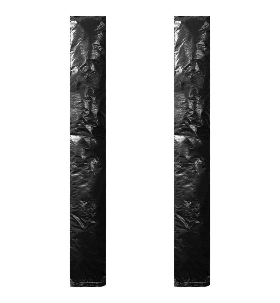 Sonnenschirm-Schutzhüllen 2 Stk. mit Reissverschluss PE 200 cm
