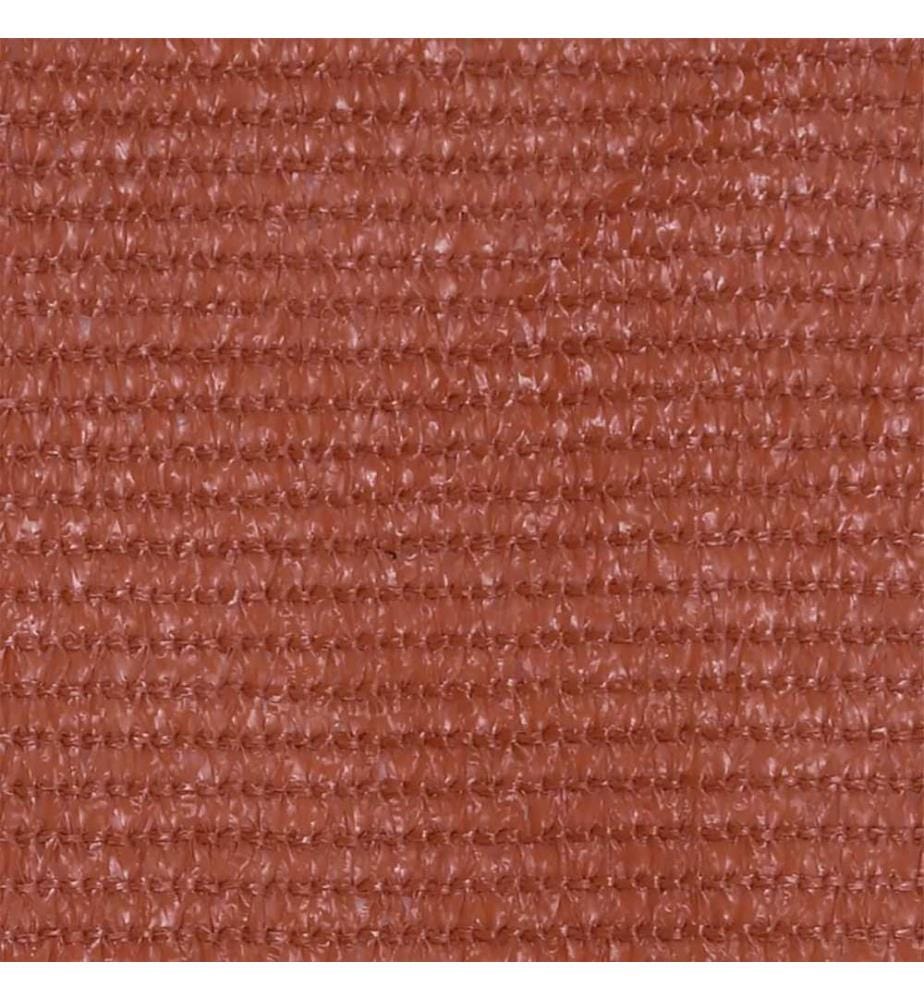 Balkon-Sichtschutz Terracotta-Rot 90x400 cm HDPE