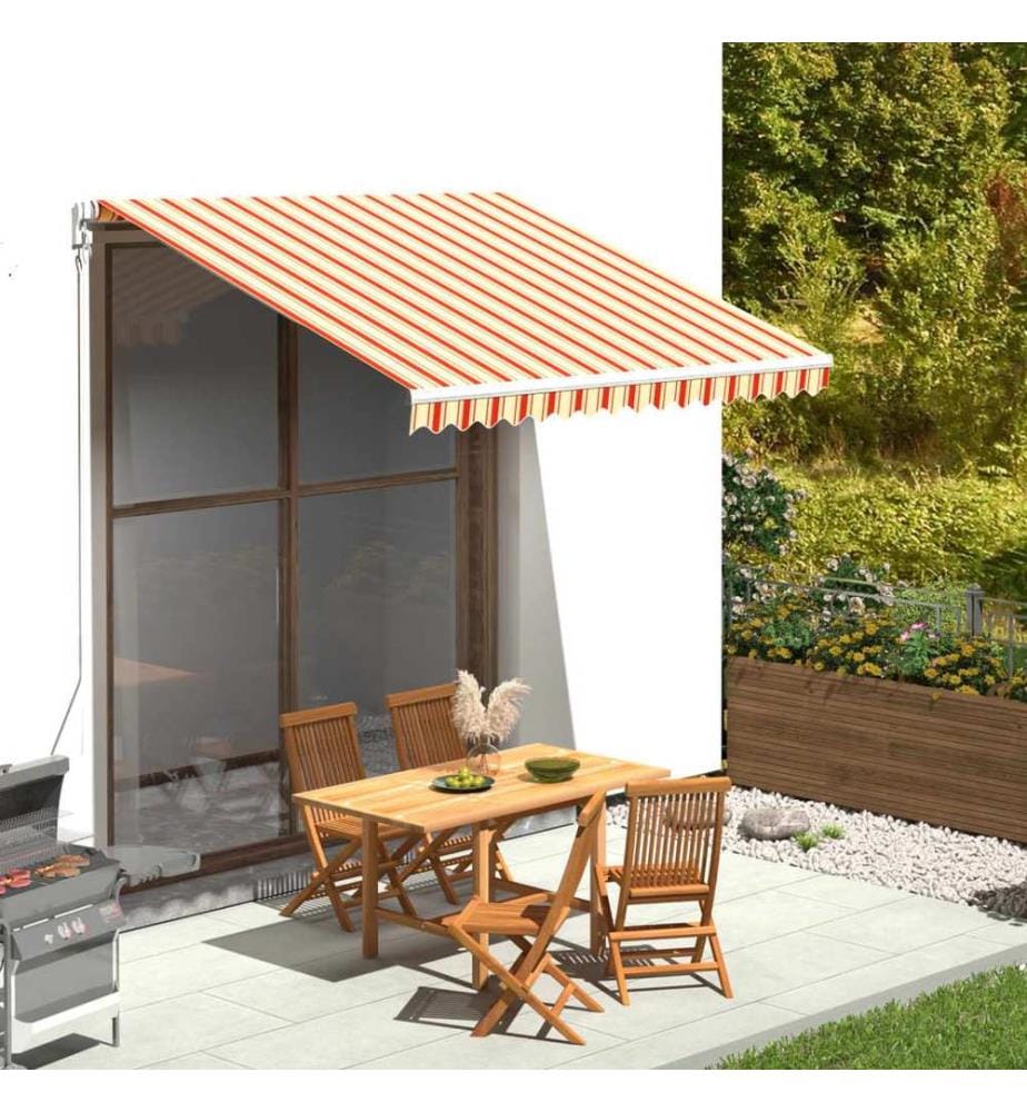 Markisenbespannung Gelb und Orange 3x2,5 m