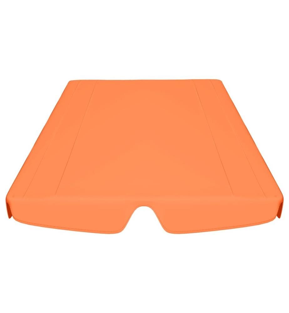 Ersatzdach für Hollywoodschaukel Orange 150/130x105/70 cm