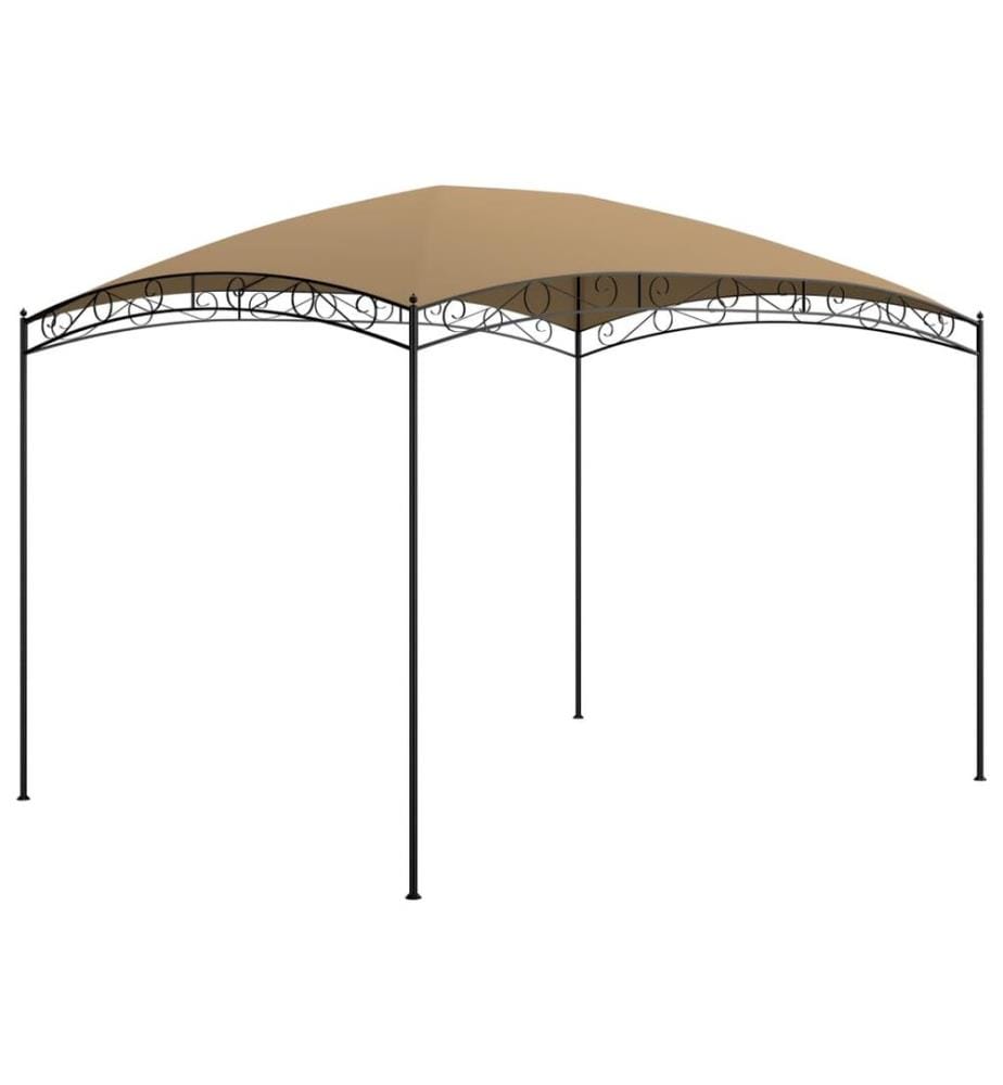 Belvédère 3x4x2,65 m Taupe 180 g/m²