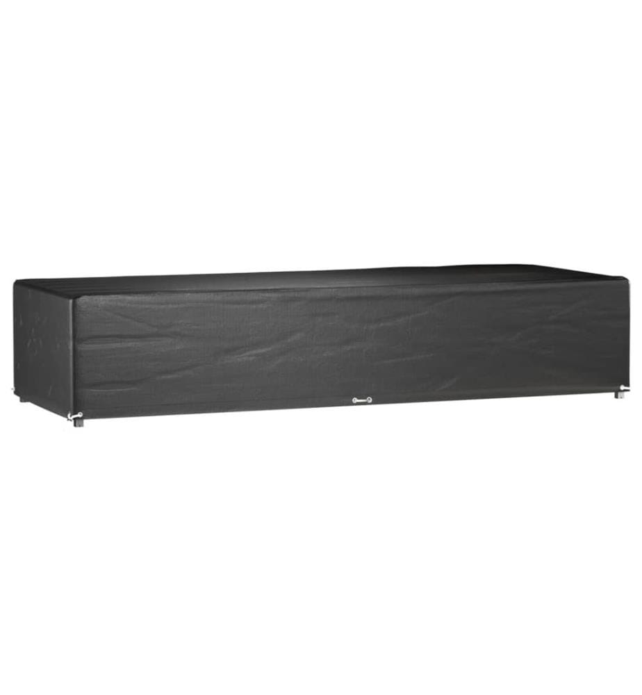 Abdeckungen für Sonnenliegen 2 Stk. 12 Ösen 205x75x40 cm