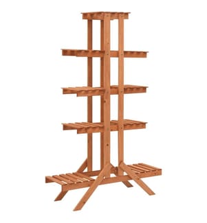 Blumenständer 83x25x132 cm Tannenholz Massiv