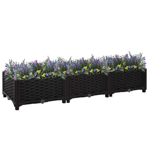 Hochbeet 120x40x23 cm Polypropylen