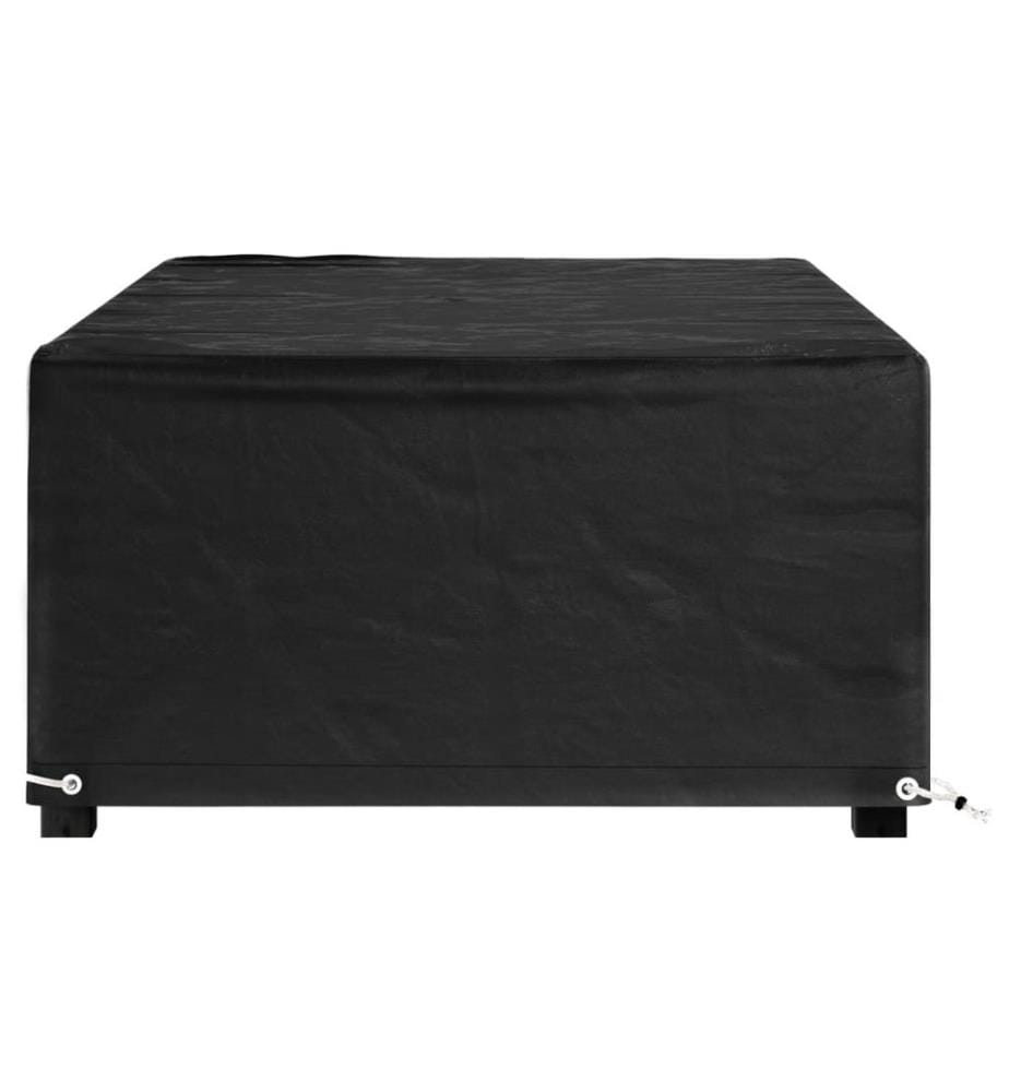 Gartenmöbel-Abdeckung 8 Ösen 125x70x35 cm Rechteckig