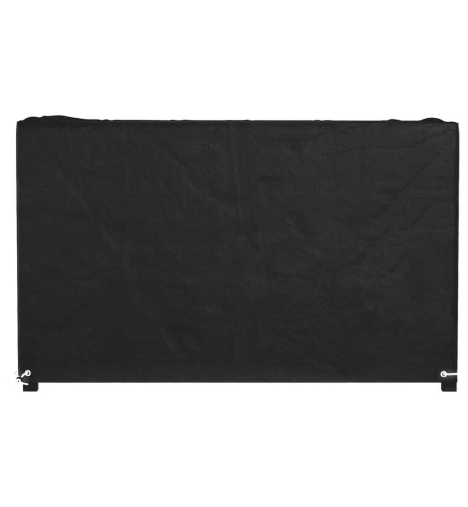 Gartenmöbel-Abdeckung 8 Ösen 125x55x75 cm Rechteckig