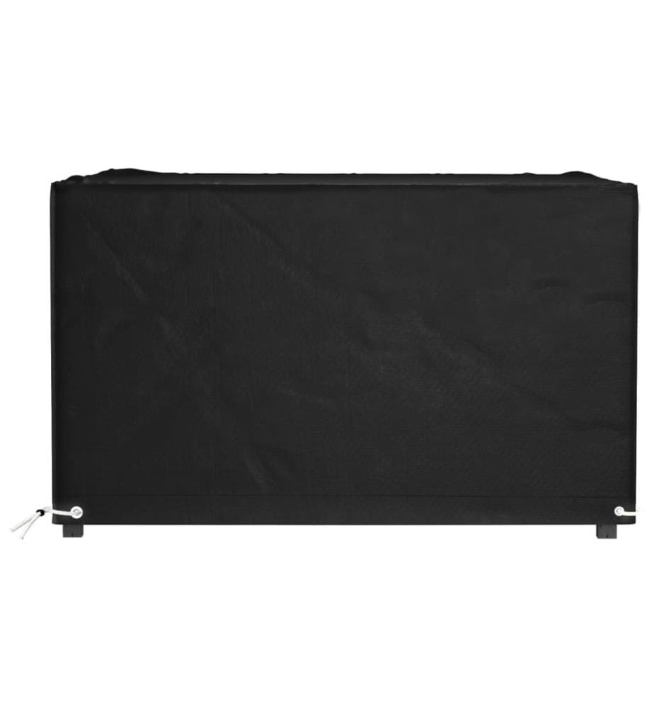 Gartenmöbel-Abdeckung 8 Ösen 125x125x75 cm Quadratisch