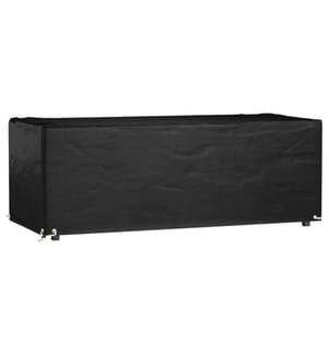 Housse de salon de jardin 8 oeillets 192x82x65 cm rectangulaire