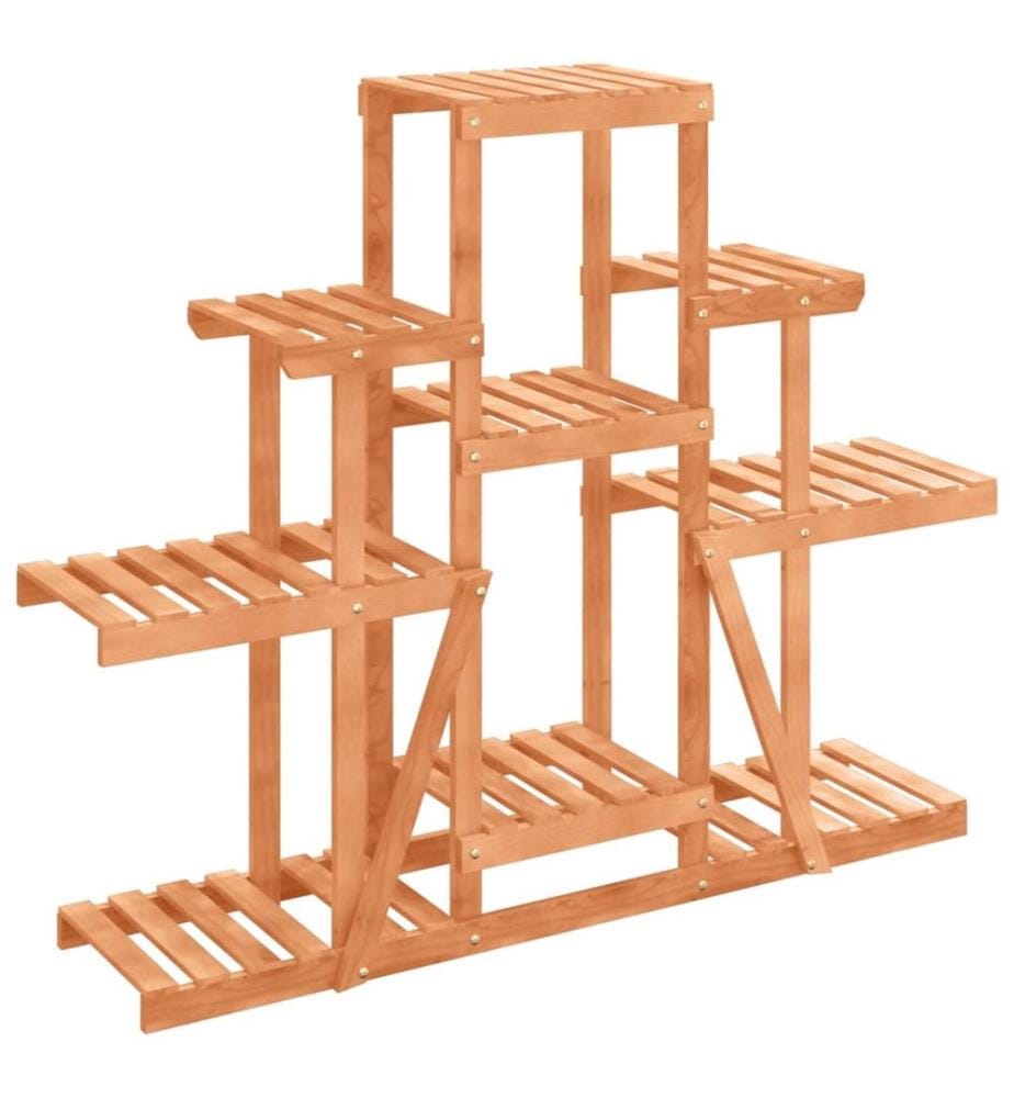 Blumenständer 110x25x96 cm Massivholz Tanne