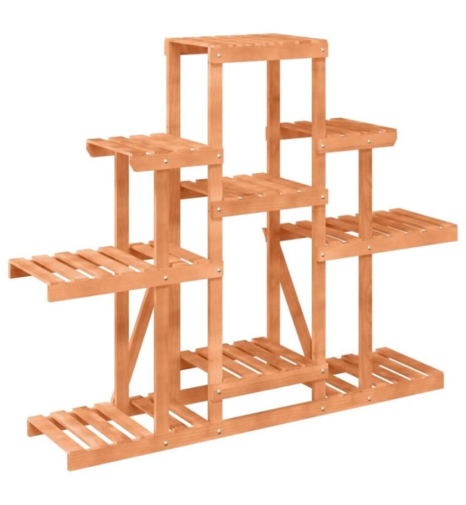 Blumenständer 110x25x96 cm Massivholz Tanne