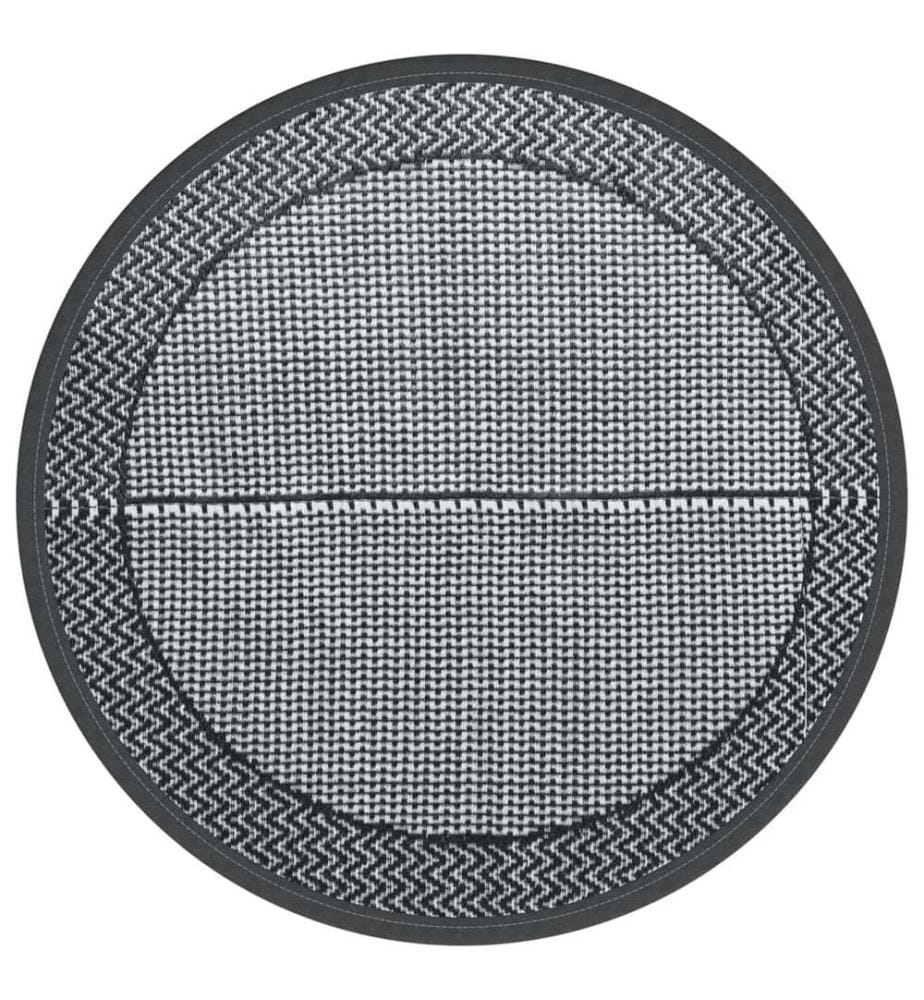 Outdoor-Teppich ARAKIL Grau Ø120 cm PP