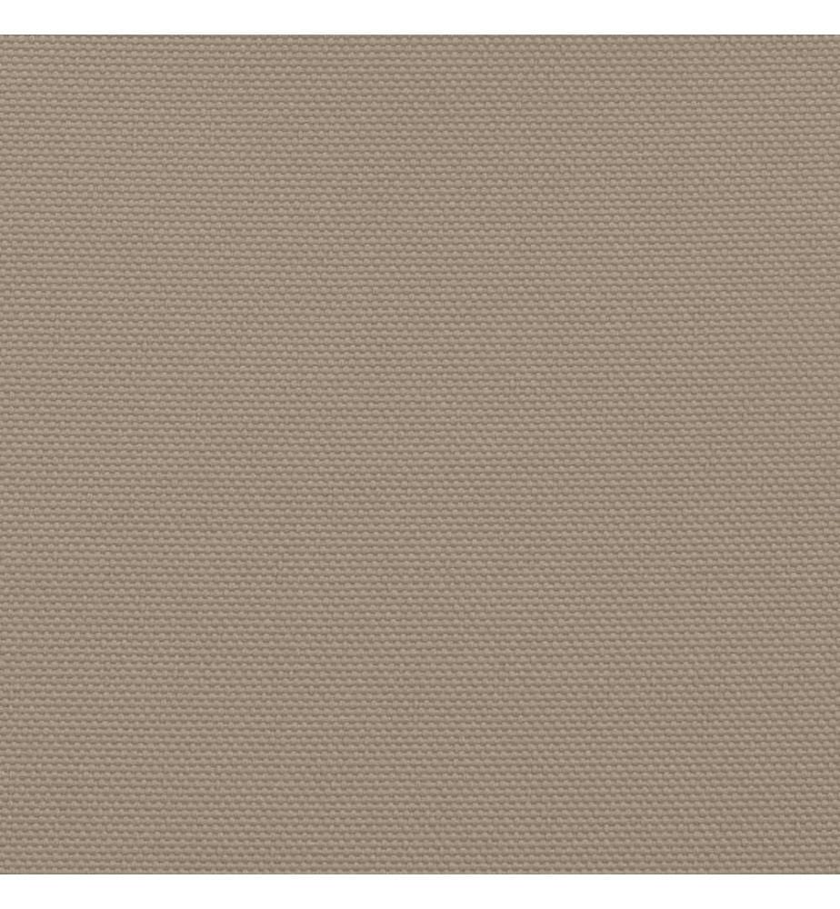 Balkon-Sichtschutz Taupe 120x1000 cm 100 % Polyester-Oxford