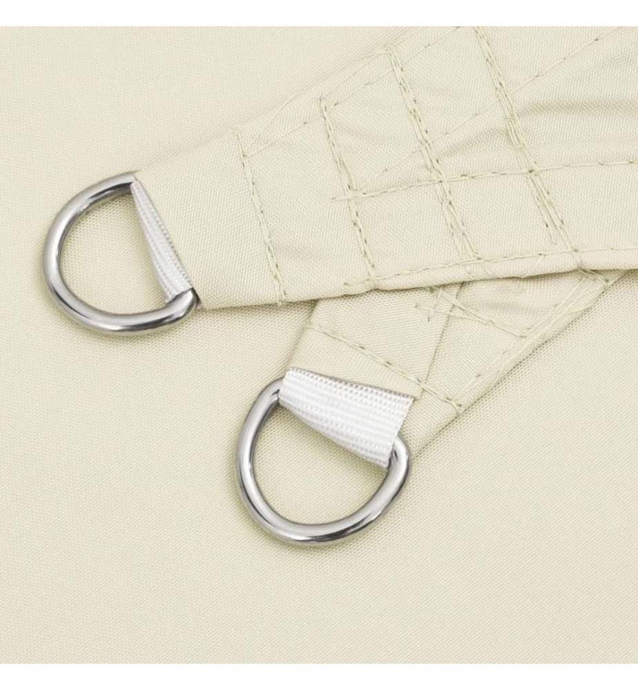 Sonnensegel Creme 2x2x2 m 100% Polyester Oxford