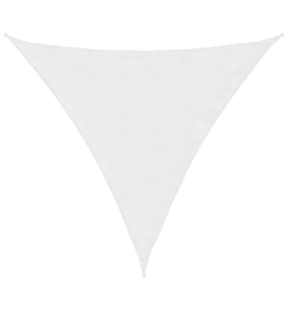 Sonnensegel Weiss 2x2x2 m 100% Polyester Oxford