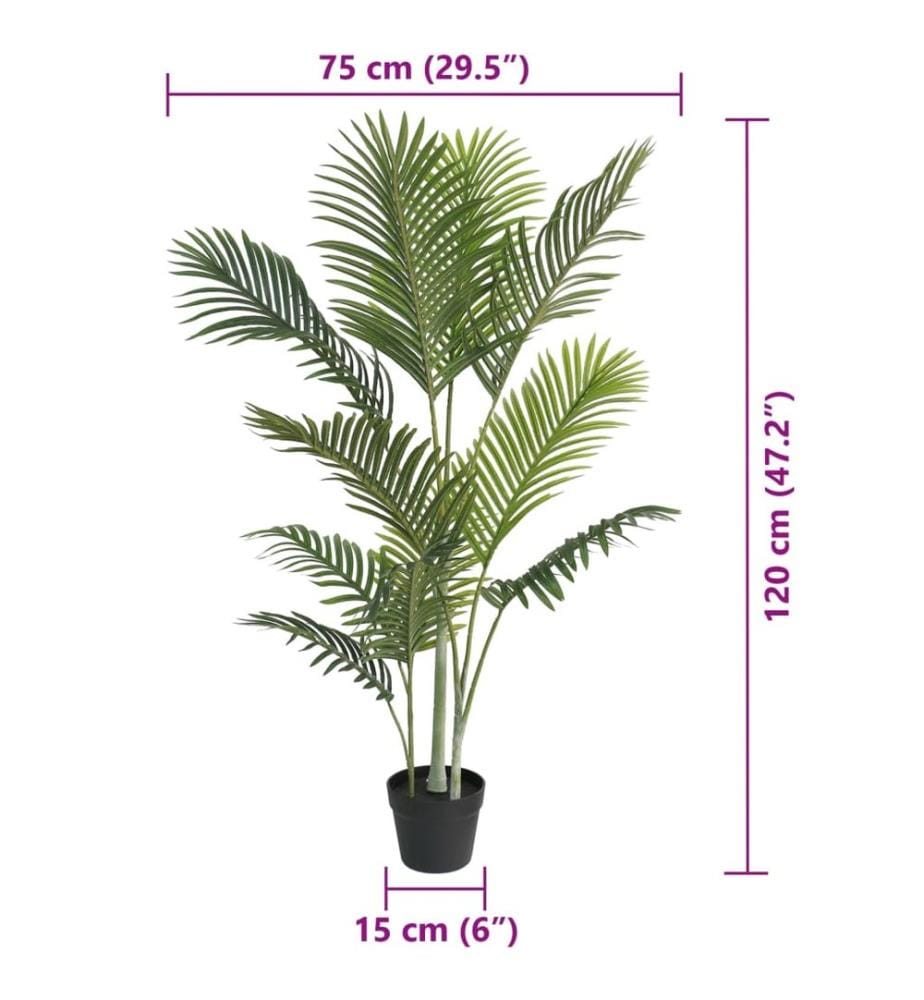 Palme Künstlich Grün 120 cm PP