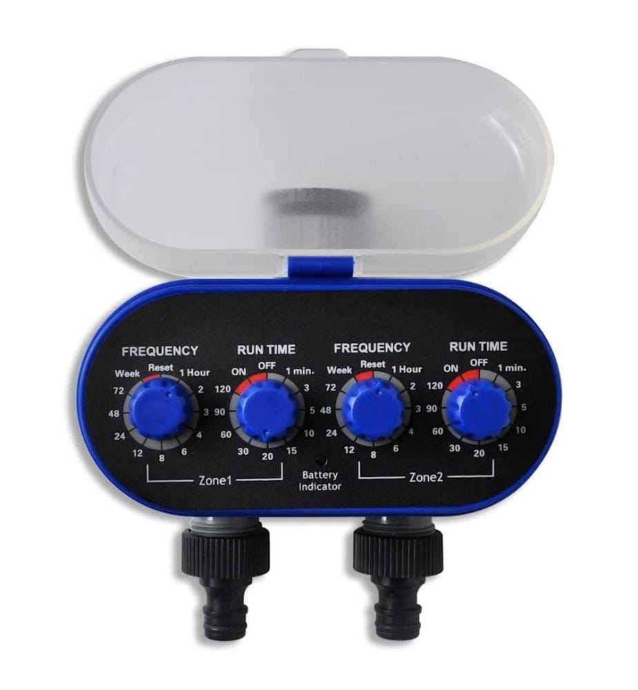 Minuterie d'arrosage automatique électronique de jardin Double sortie