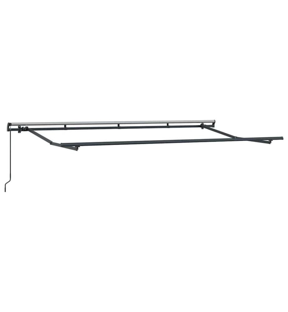 Markisenrahmen Anthrazit 4 x 2 m Metall