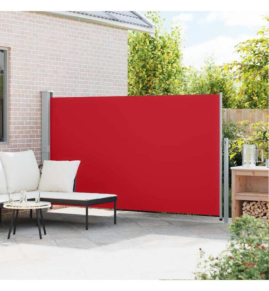 Ausziehbare Seitenmarkise 170×300 cm Rot