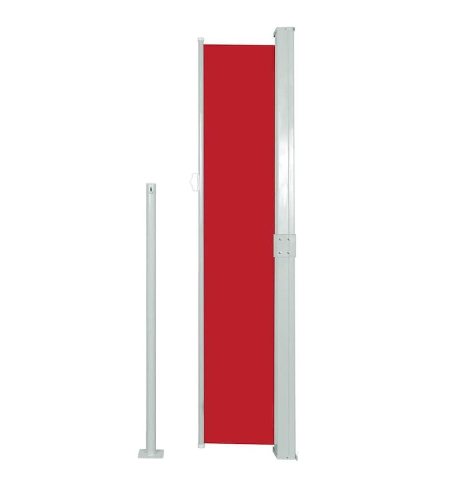 Ausziehbare Seitenmarkise 170×300 cm Rot