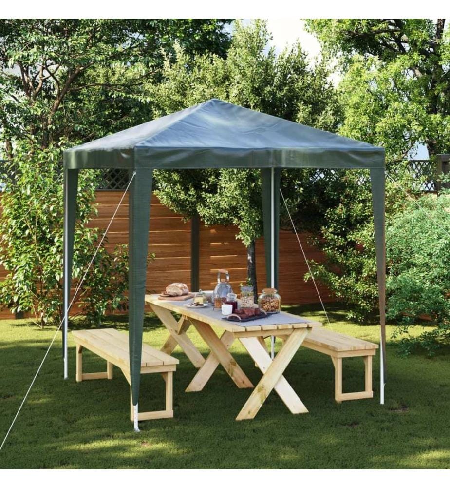 Profi-Partyzelt 2×2 m Grün