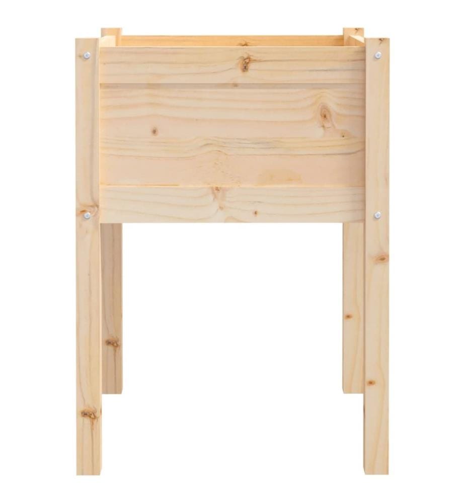 Jardinières d'extérieur 2 pcs 50x50x70 cm bois de pin massif