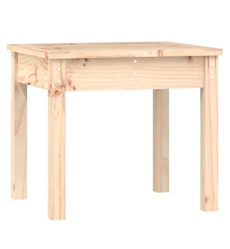Banc de jardin 50x44x45 cm bois massif de pin