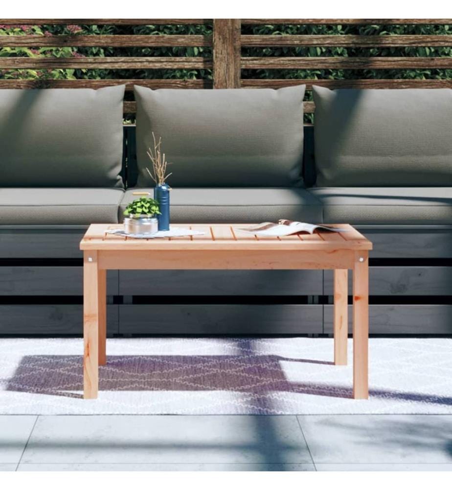 Gartentisch 82,5x50,5x45 cm Massivholz Douglasie
