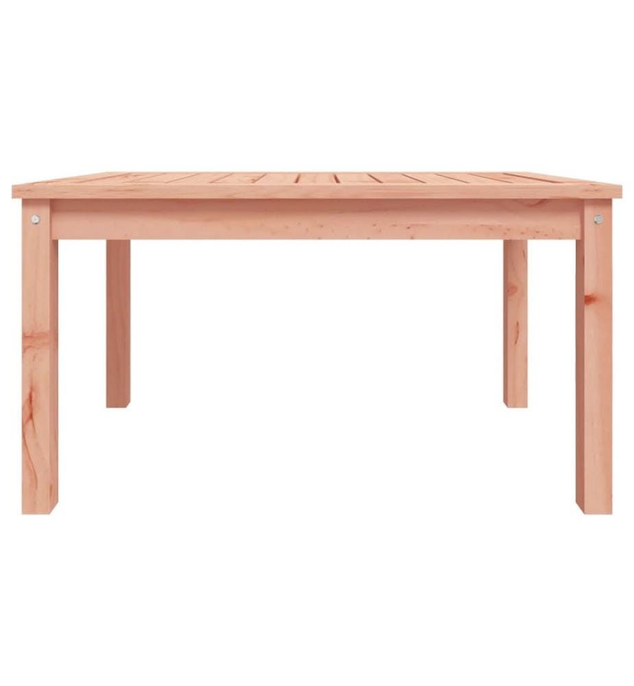 Gartentisch 82,5x50,5x45 cm Massivholz Douglasie