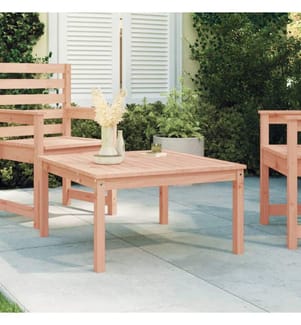 Gartentisch 82,5x82,5x45 cm Massivholz Douglasie