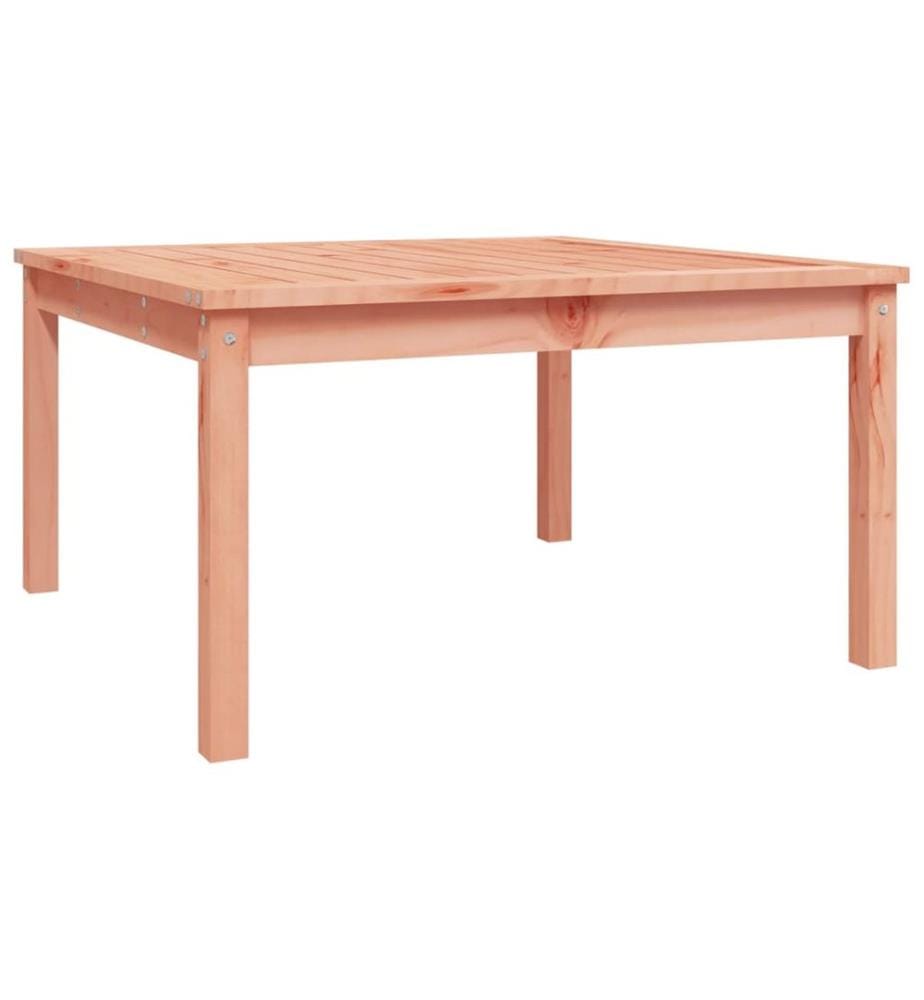 Gartentisch 82,5x82,5x45 cm Massivholz Douglasie