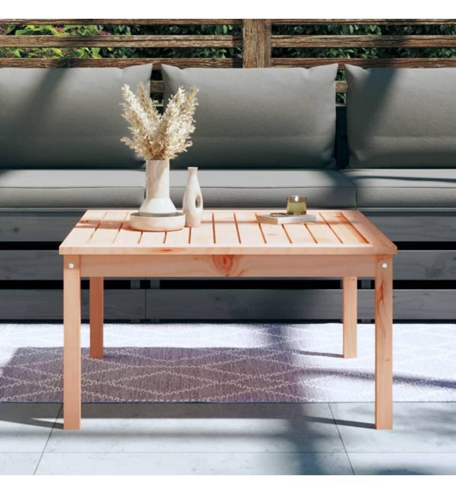 Gartentisch 82,5x82,5x45 cm Massivholz Douglasie