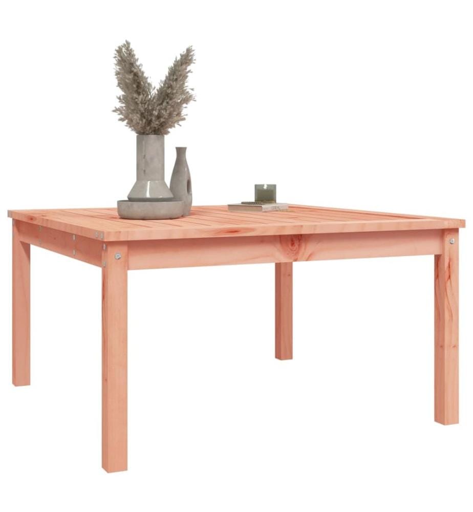 Gartentisch 82,5x82,5x45 cm Massivholz Douglasie