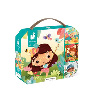 Puzzle Jahreszeiten 4er-Set