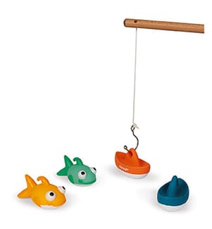 Badeangelspiel Fische+Boote